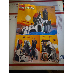 LEGO Wolfpack Tower Castle 6075 Building Set Instructions Only